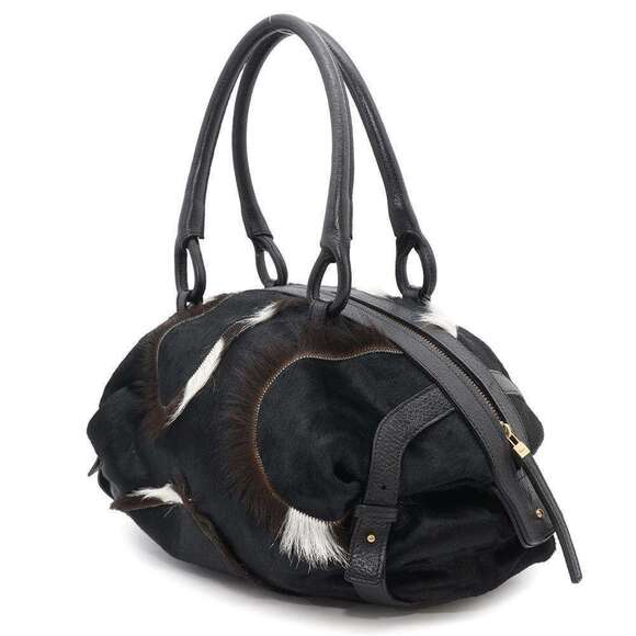 SALVATORE FERRAGAMO Black Leather Bag - Picture 2 of 16